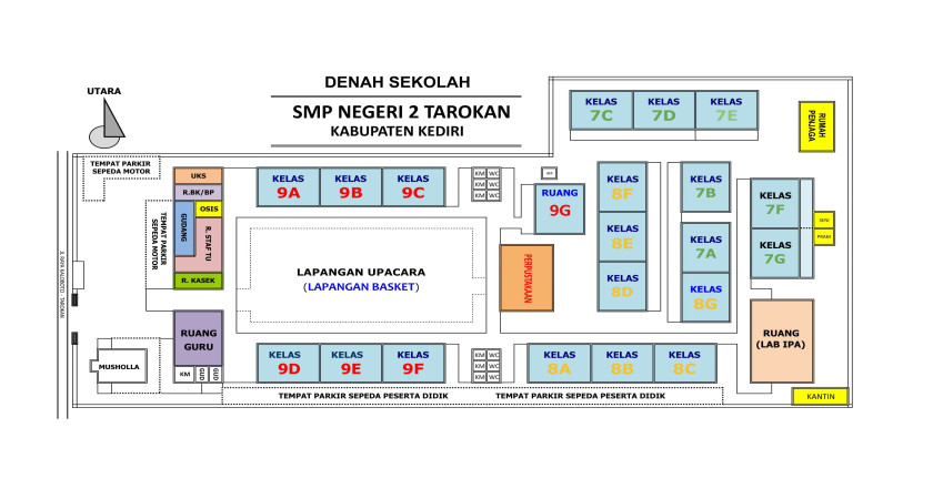 DENAH SEKOLAH